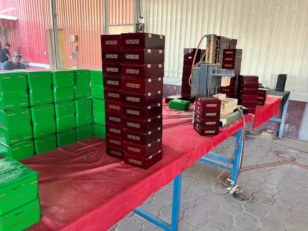 Cigar Branded Box In Factory